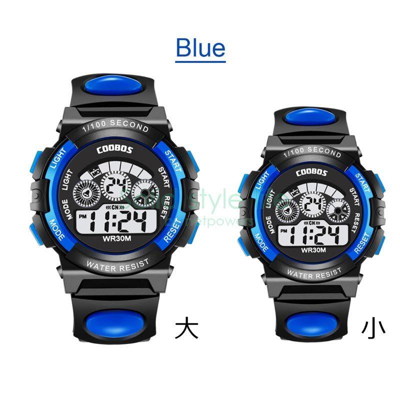 キッズ 腕時計 スポーツウォッチ ジュニア 子供 男の子 女の子 時計 デジタル 生活 防水 男女兼用 ストップウォッチ 日付 カレンダー アラーム バックライト |  | 05