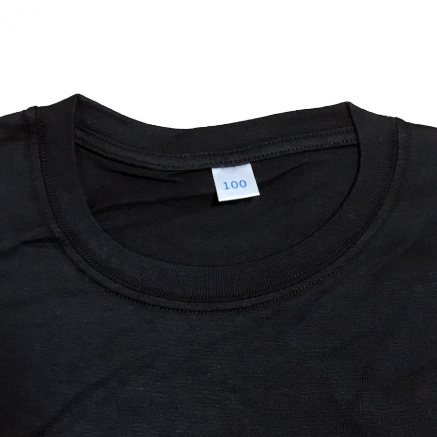 子供 Tシャツ キッズ 半袖 無地 黒 120 130 140 150 cm ティーシャツ