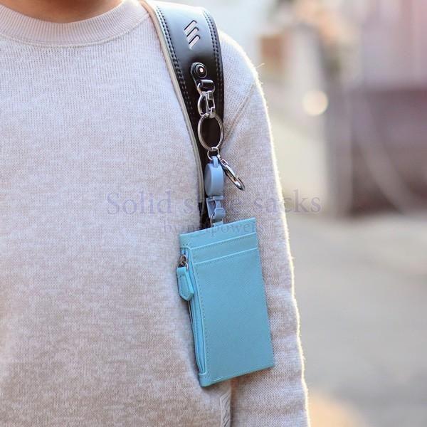 キッズ リール付き ミニ財布 兼 パスケース 定期入れ おしゃれ 可愛い 子供  学生 男の子 女の子 ボーイズ ガールズ ジュニア コンパクト |  | 02