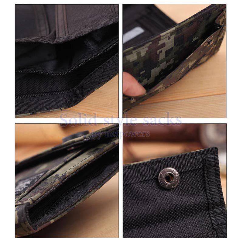 キッズ ジュニア 迷彩柄 財布 三つ折り 子供用財布 スナップ釦 男の子 小学生 中学生 小銭入れ ミニウォレット |  | 07