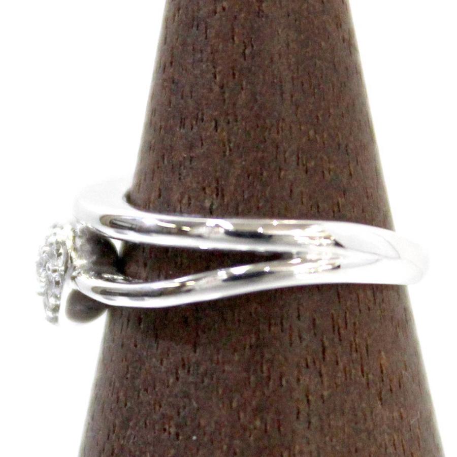 Ponte Vecchio ポンテヴェキオ ハートモチーフ ダイヤリング 指輪 K18