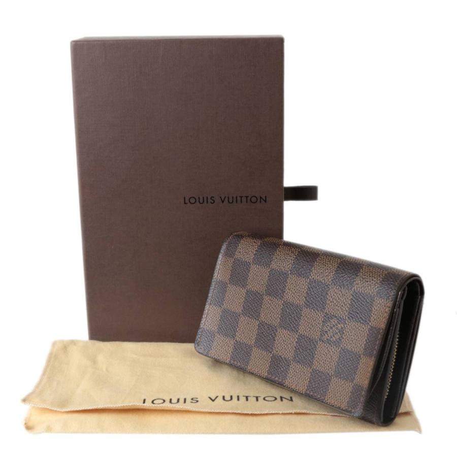 LOUIS VUITTON/ルイヴィトン ポルトフォイユ トレゾール 二つ折り財布