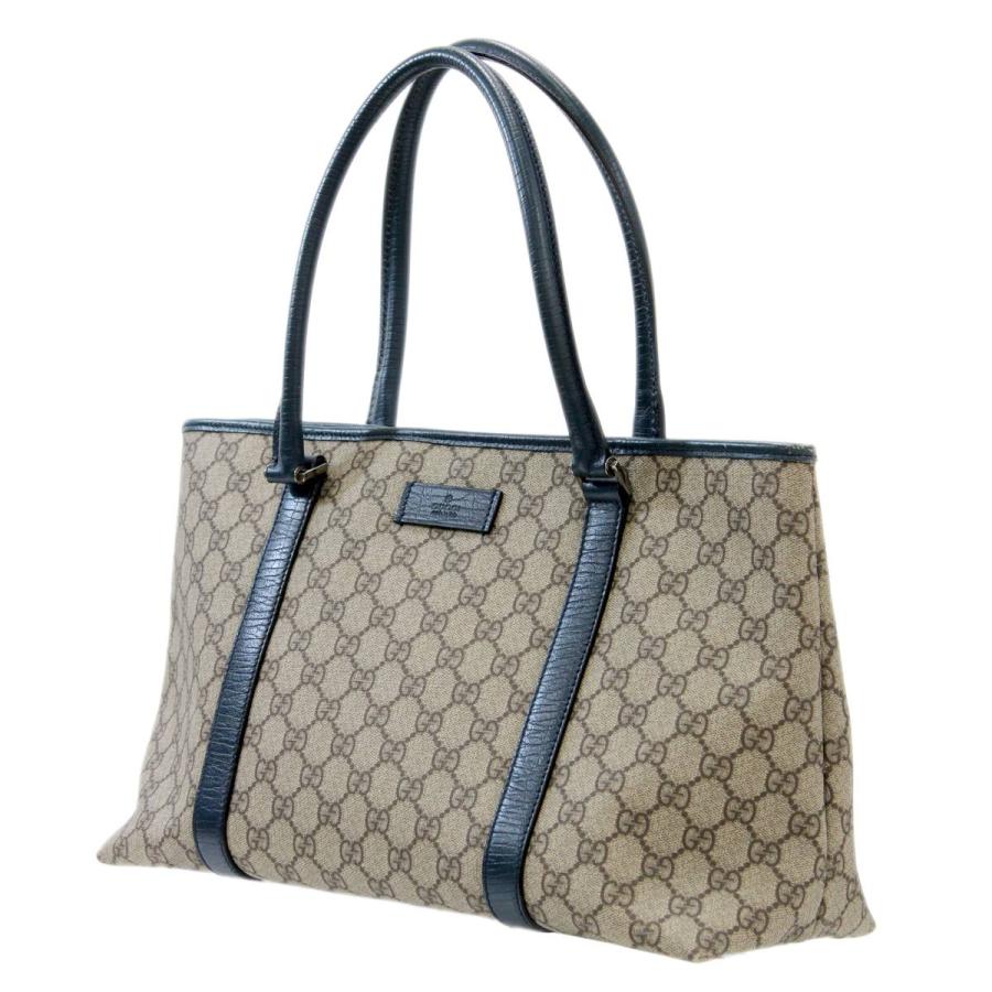 GUCCI/グッチ GGスプリーム トートバッグ GGプラス 114595 NO Bランク