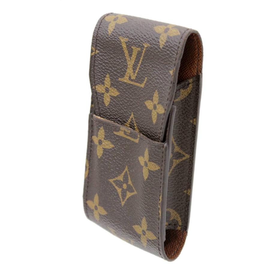 ■極美品■ LOUIS VUITTON ルイヴィトン M63024 モノグラム エテュイ シガレットケース タバコケース 煙草入れ ブラウン系 FX7659 LOUIS VUITTON（ルイ・ヴィトン） モノグラム エテュイシガレット