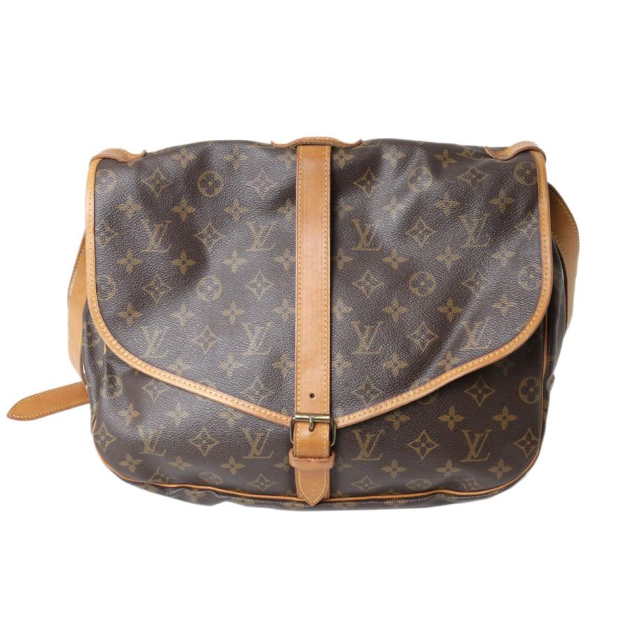 LOUIS VUITTON/ルイヴィトン ソミュール35 ショルダーバッグ モノグラム M42254 AR0952 HO BCランク｜netrebirth｜02