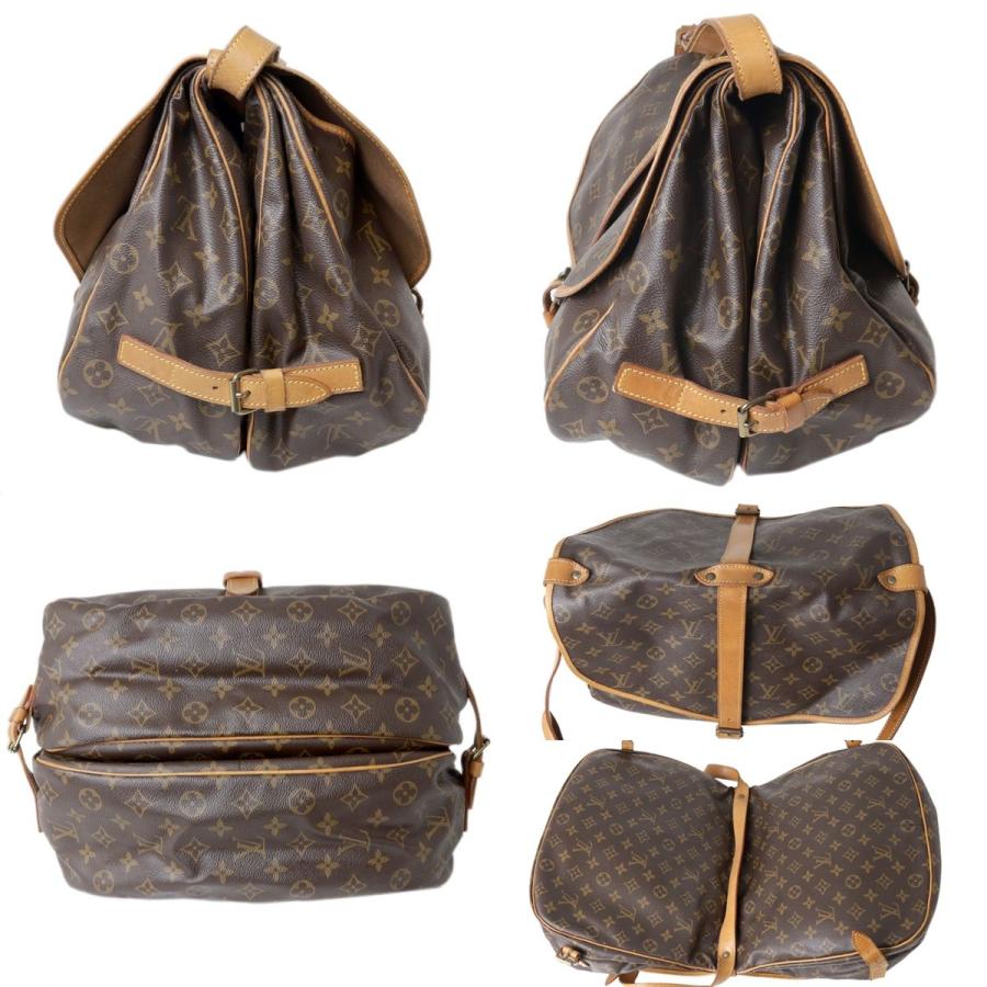 LOUIS VUITTON/ルイヴィトン ソミュール35 ショルダーバッグ モノグラム M42254 AR0952 HO BCランク｜netrebirth｜04