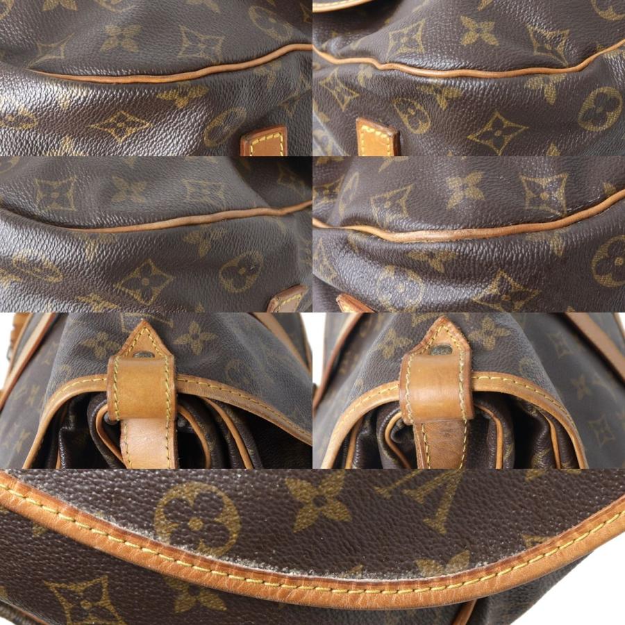 LOUIS VUITTON/ルイヴィトン ソミュール35 ショルダーバッグ モノグラム M42254 AR0952 HO BCランク｜netrebirth｜05