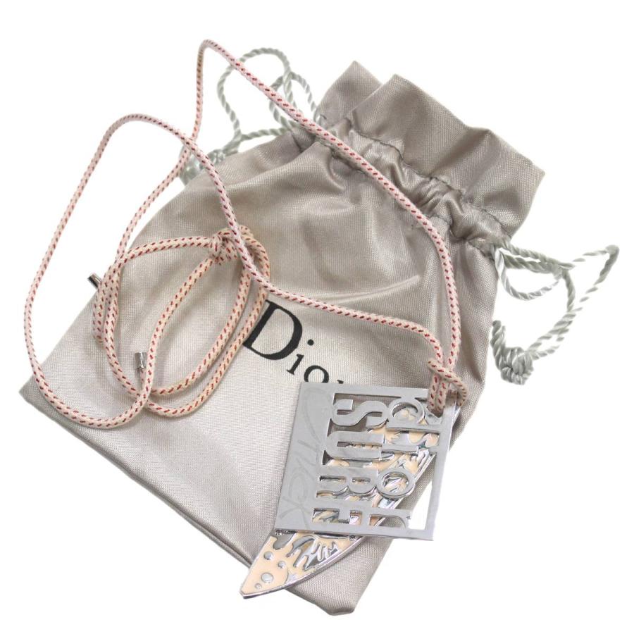 自家保管 ディオール シルバー ネックレス Dior Christian Dior ディオール シルバー ネックレス DIOR 関税込み (Dior