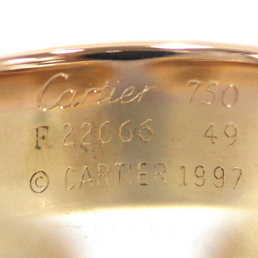 Cartier（カルティエ） 2C トリニティリング 指輪 スリーカラー K18