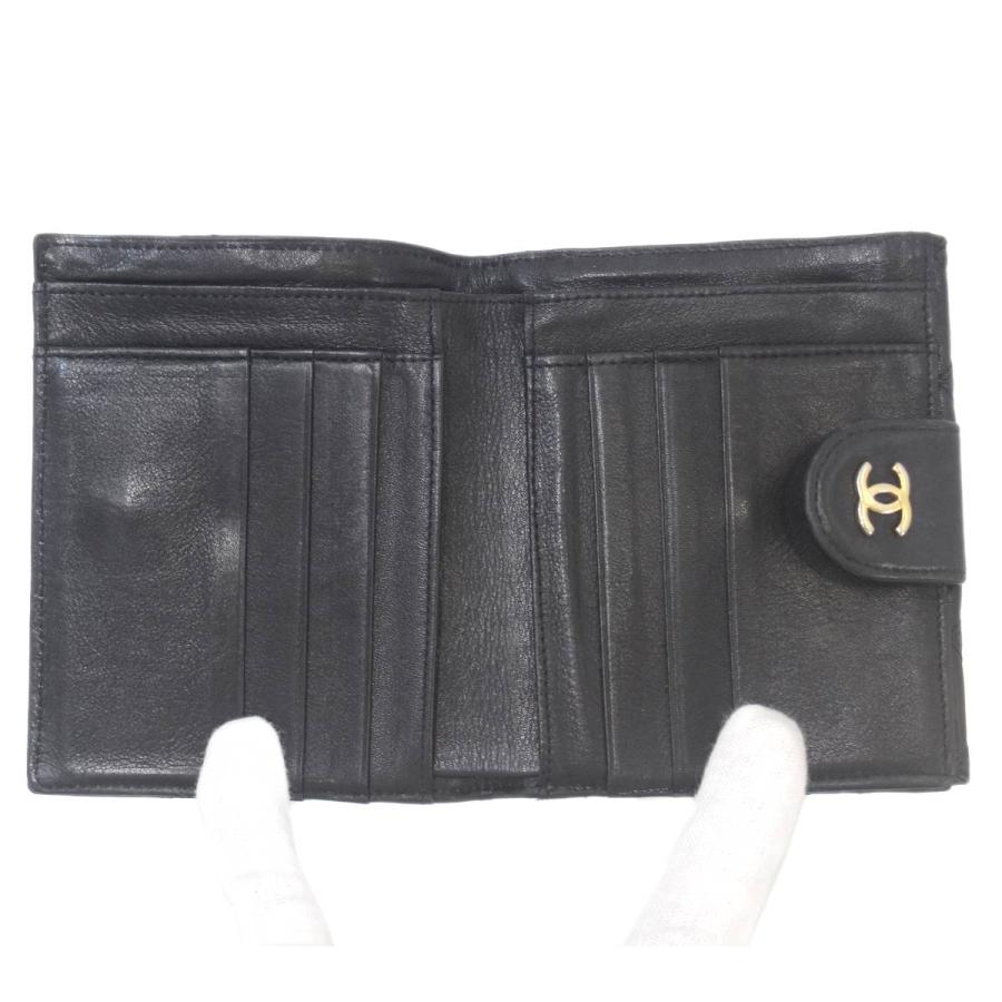 CHANEL（シャネル） マトラッセ Wホック2つ折り財布 本体シール有り 