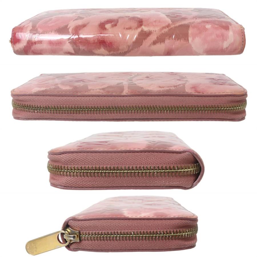 美品】ヴィトン ヴェルニ イカットフラワー ジッピーウォレット