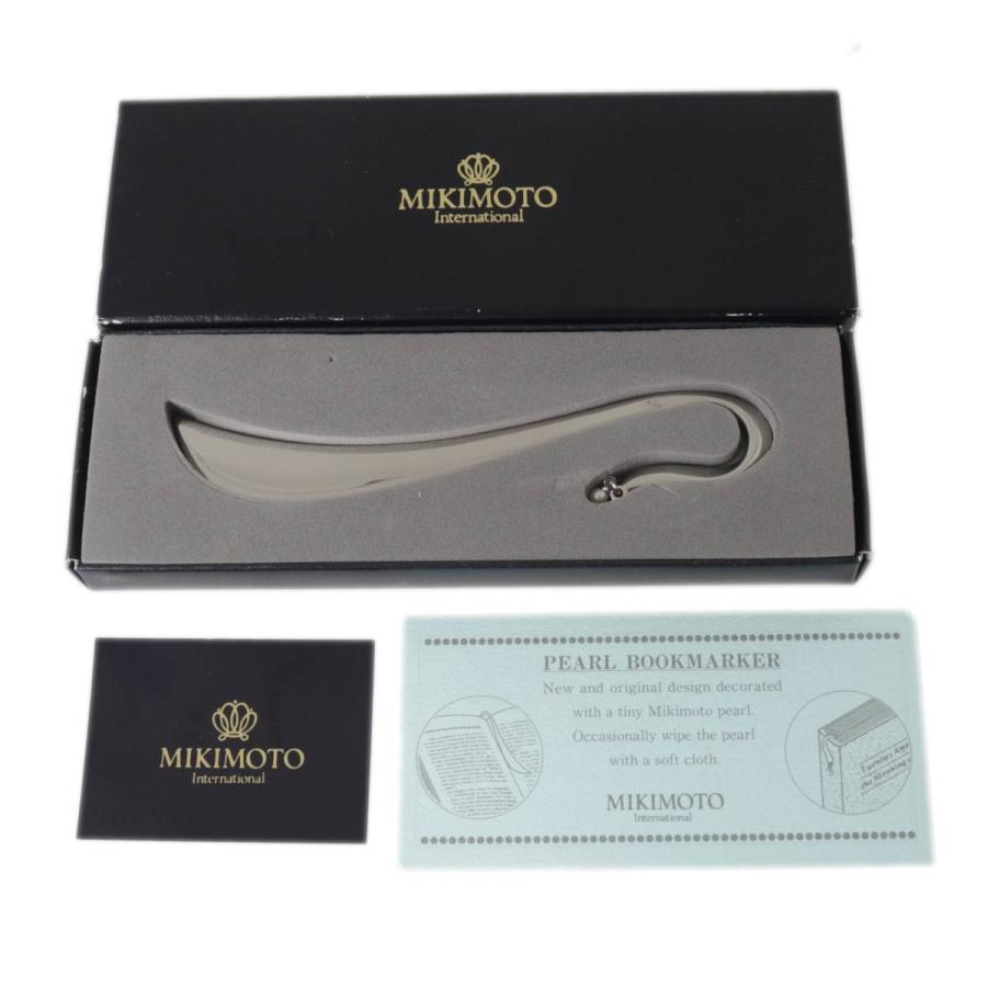 MIKIMOTO（ミキモト） ブックマーカー パール付き しおり 18-8