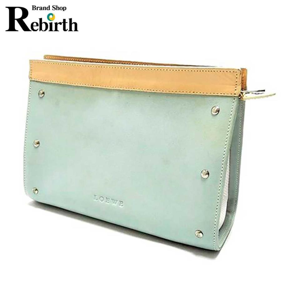 LOEWE LOEWE/ロエベ ポーチ 小物入れ ライトブルー 060312 FS-no 
