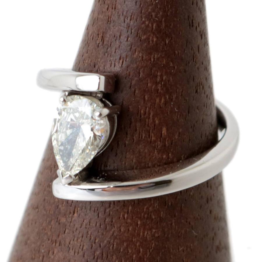 ダイヤモンドリング ペンダントネックレス セット Pt900/Pt850 1.005