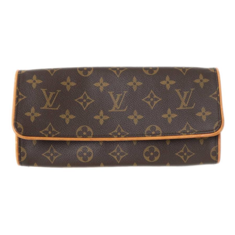 LOUIS VUITTON ルイ・ヴィトン ポシェット・ツインGM ミニショルダーバッグ モノグラム M51852 FS Bランク｜netrebirth｜02