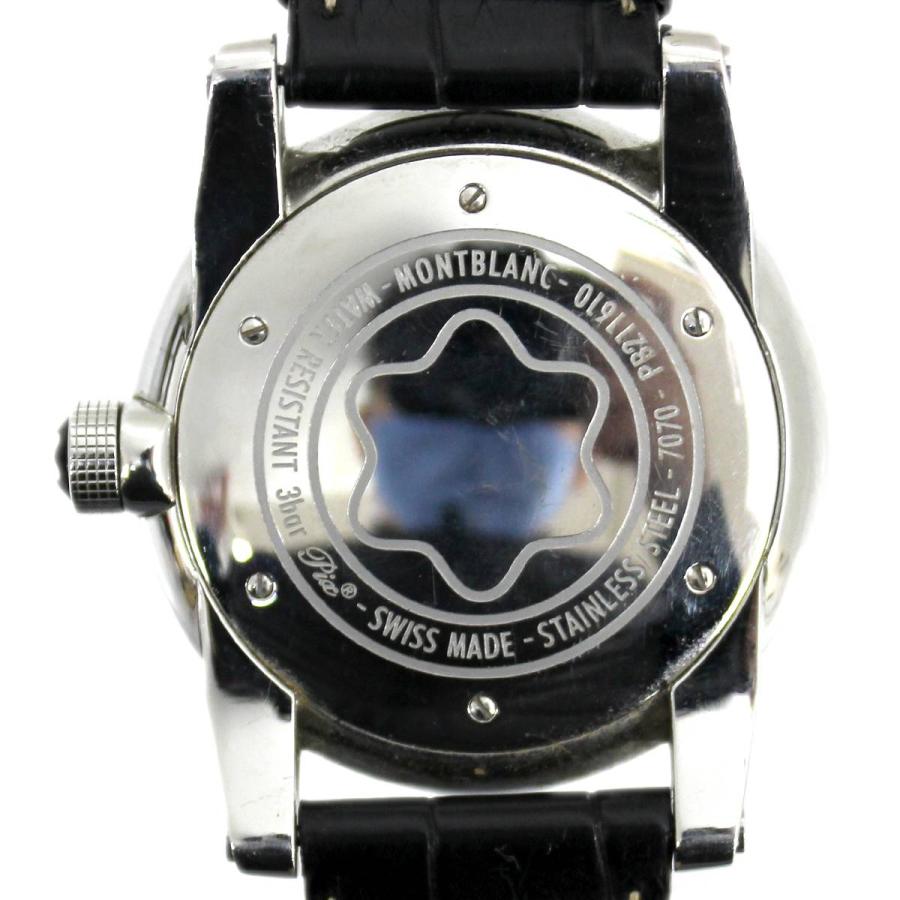 MONTBLANC/モンブラン タイムウォーカー 腕時計 SS ブラック 取り扱い 