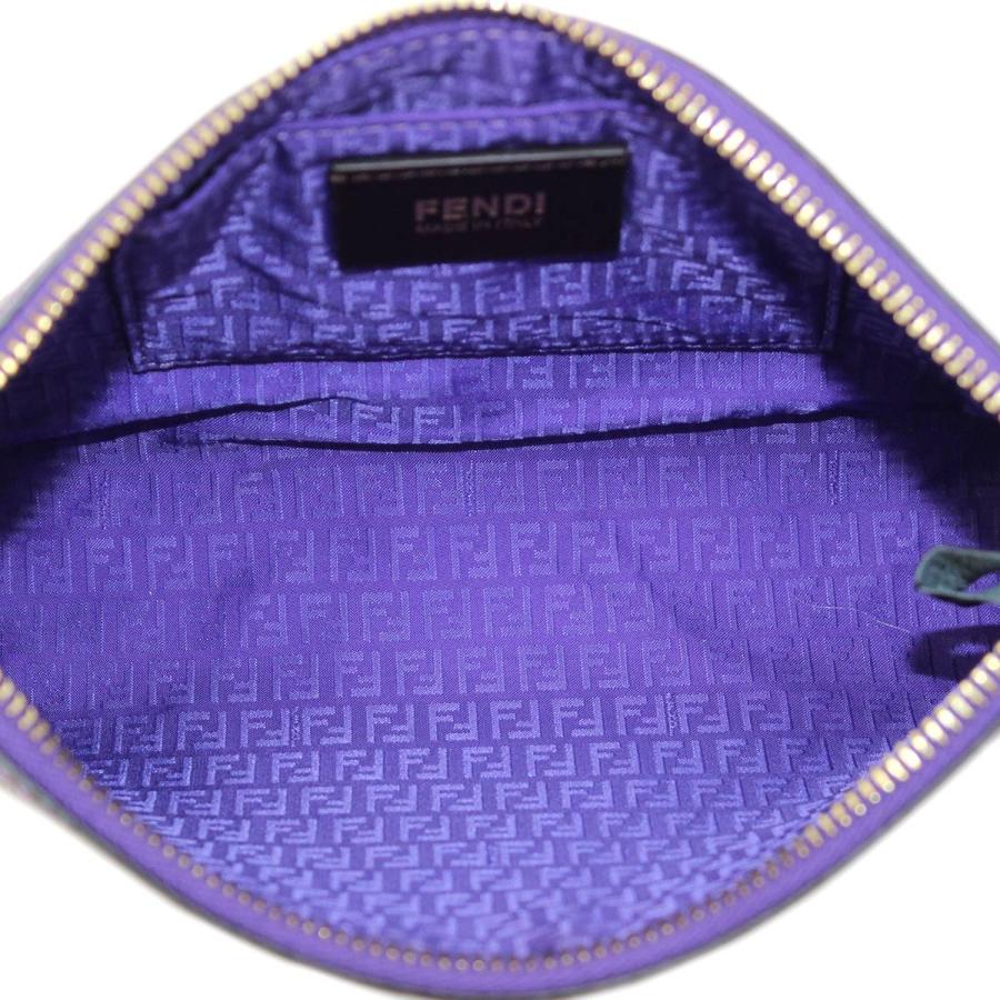 FENDI FENDI/フェンディ アクセサリーポーチ ズッカ ブラウン FENDI FENDI/フェンディ アクセサリーポーチ ズッカ ブラウン