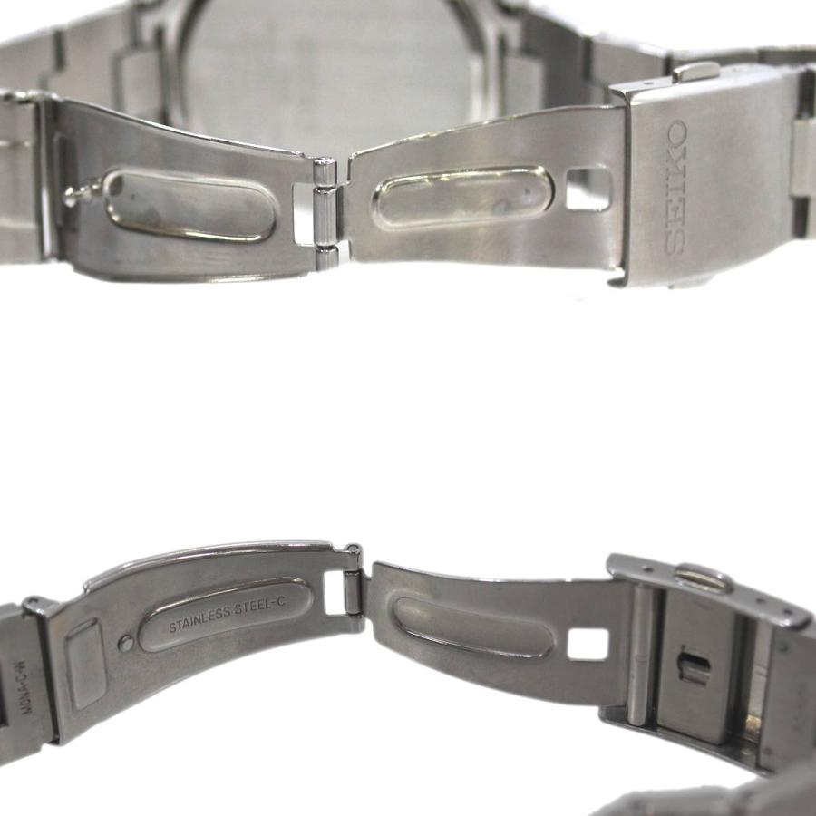 SEIKO（セイコー） ソーラー腕時計 シルバー V131-0AG0 1D0261 FS-nt