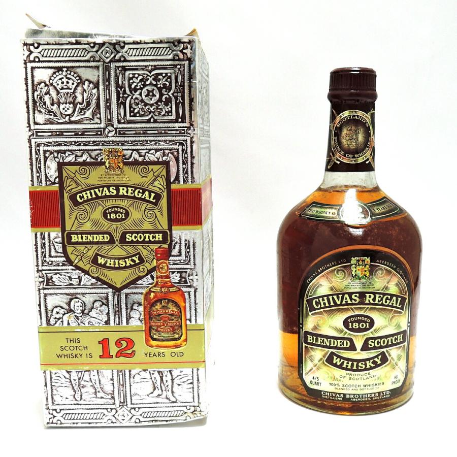 ファッションデザイナー CHIVAS 古酒 REGAL スコッチ 1801 12年 シーバスリーガル ウイスキー