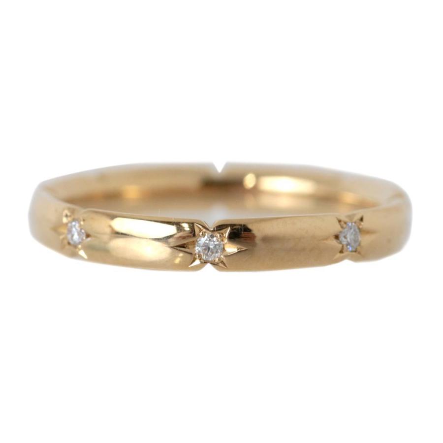 STAR JEWELRY（スタージュエリー） Crossing Star K18 ダイヤモンド 