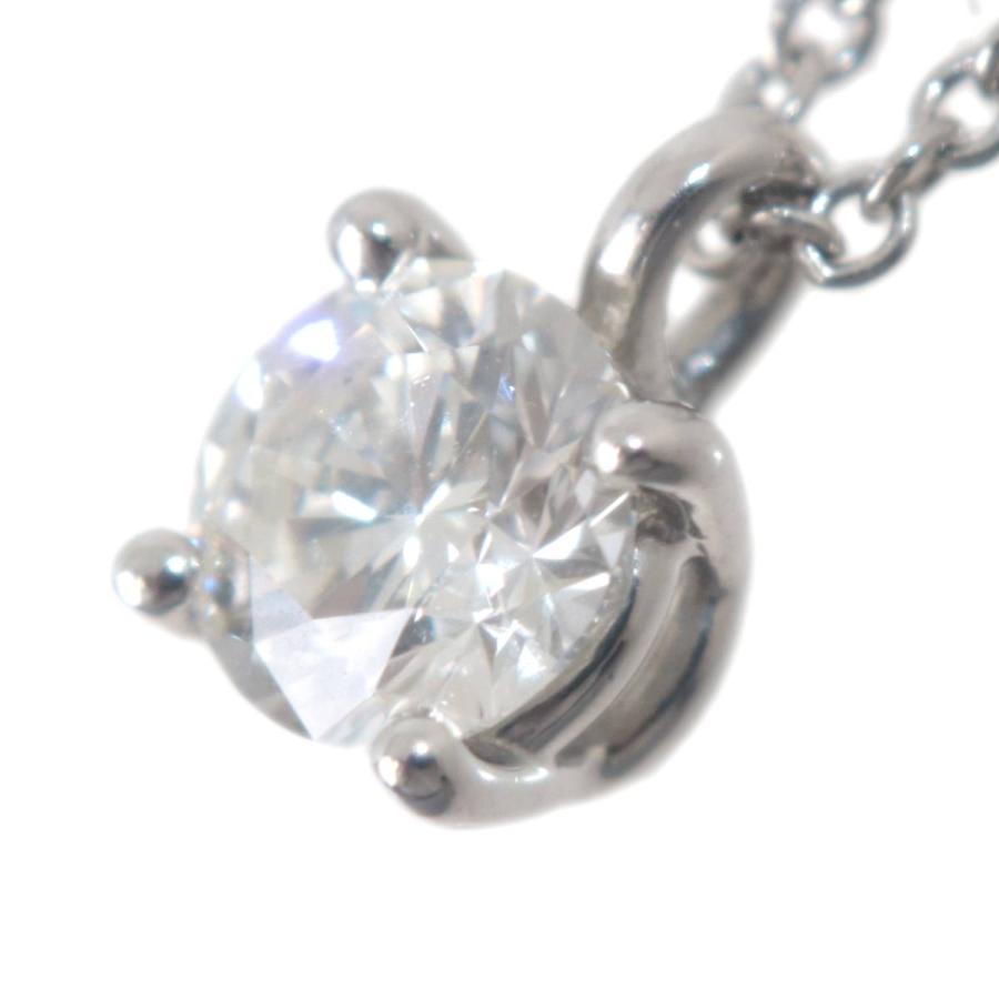 Tiffany & Co. PT950 ダイヤモンドネックレス ティファニー TIFFANY＆CO オープンハートダイヤネックレス