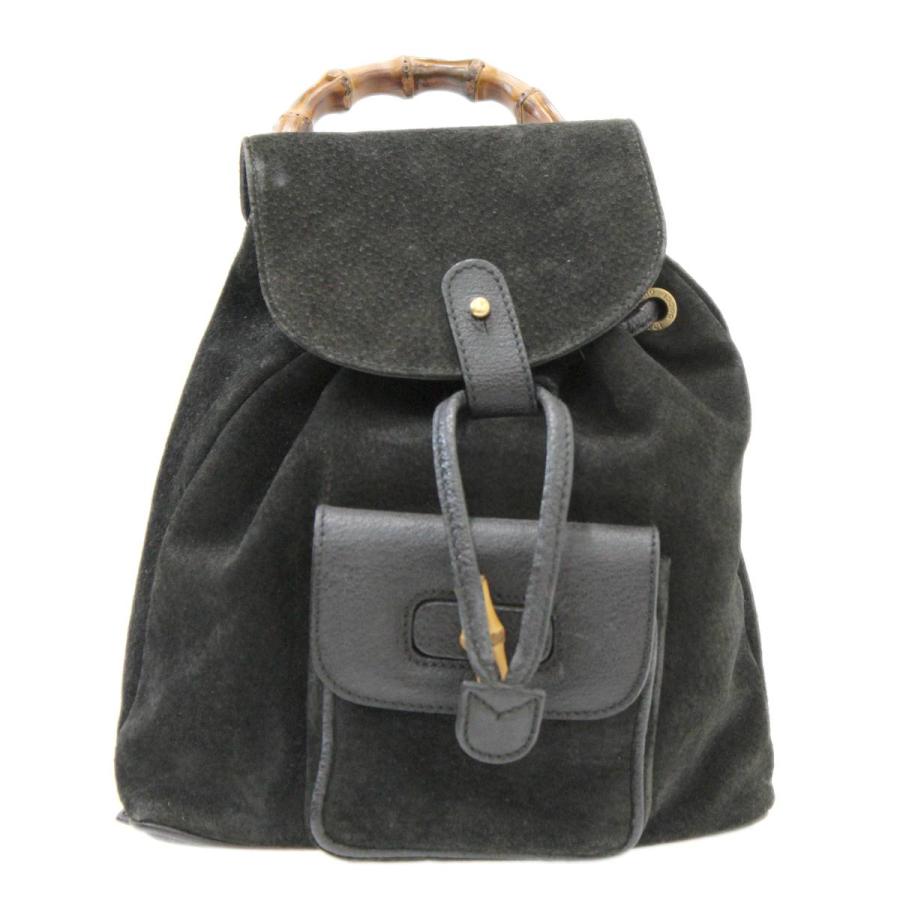 GUCCI（グッチ） ミニリュックサック バンブー ブラック 003・1956