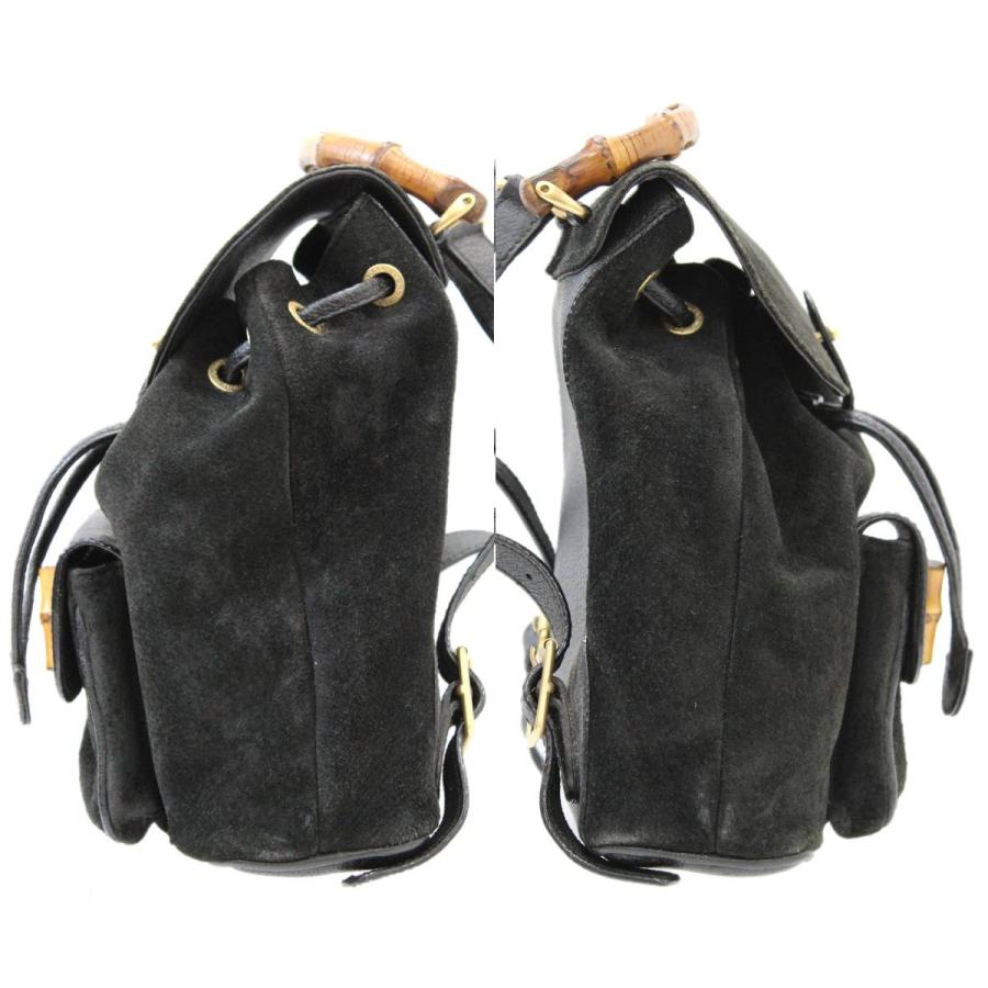 GUCCI（グッチ） ミニリュックサック バンブー ブラック 003・1956