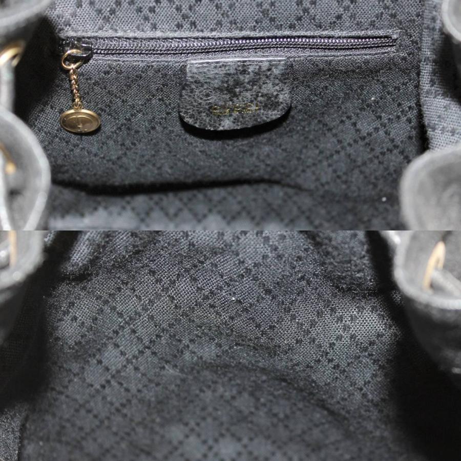 GUCCI（グッチ） ミニリュックサック バンブー ブラック 003・1956