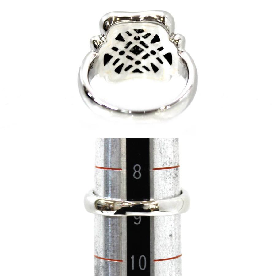 Pt900/プラチナ ダイヤリング D計1.00ct 9号 重量 10g HO 磨き仕上げ品 Aランクの画像