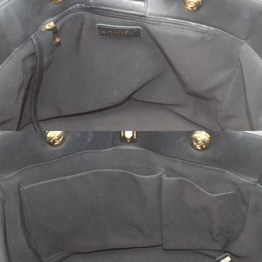 CHANEL（シャネル） Vステッチ 2way スモールショッピングトートバッグ