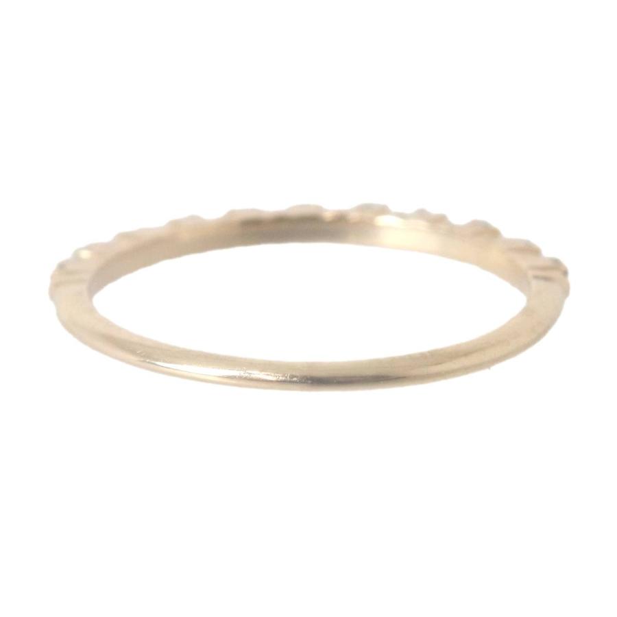 agete アガット カラーストーン リング 指輪 K10YG 10金×カラー