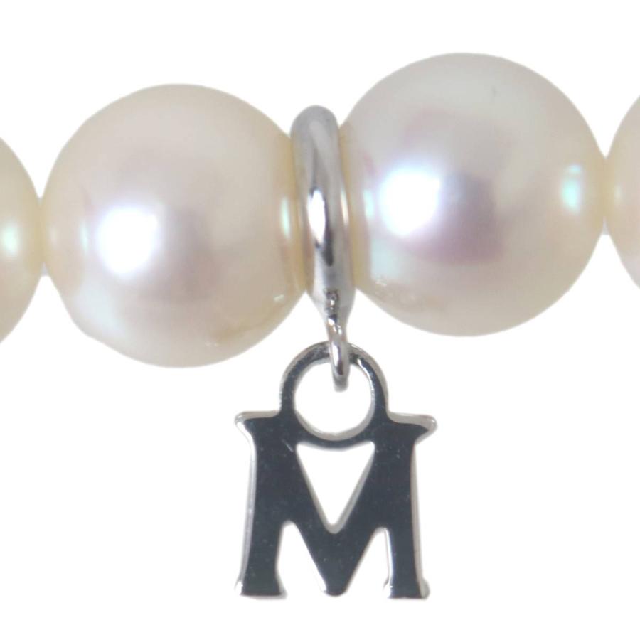 MIKIMOTO（ミキモト） パールネックレス 本真珠×金具SILVER 首周り約