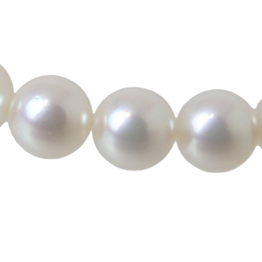 MIKIMOTO（ミキモト） パールネックレス 本真珠×金具SILVER 首周り約
