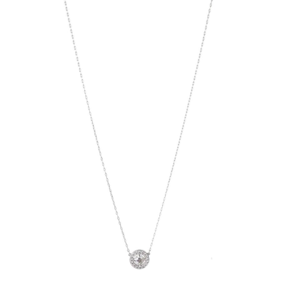 VERITE ベリテ サークル ペンダント ネックレス K18WG ダイヤモンド 