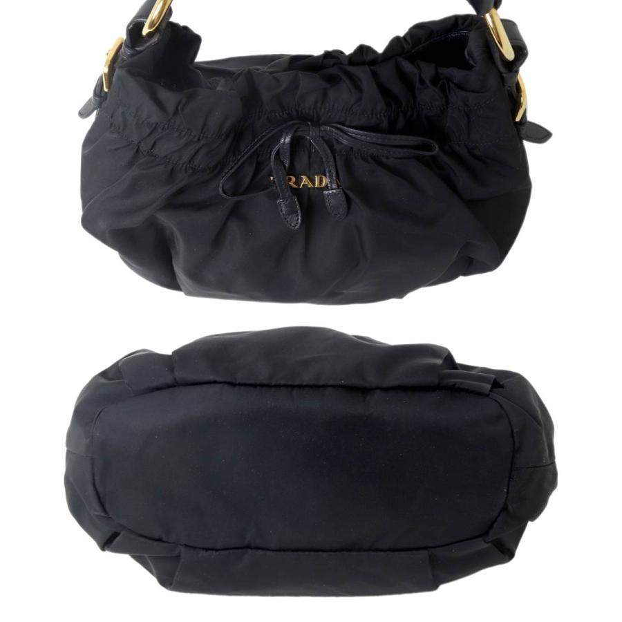 PRADA（プラダ） リボンワンショルダーバッグ ナイロン NERO BN1970