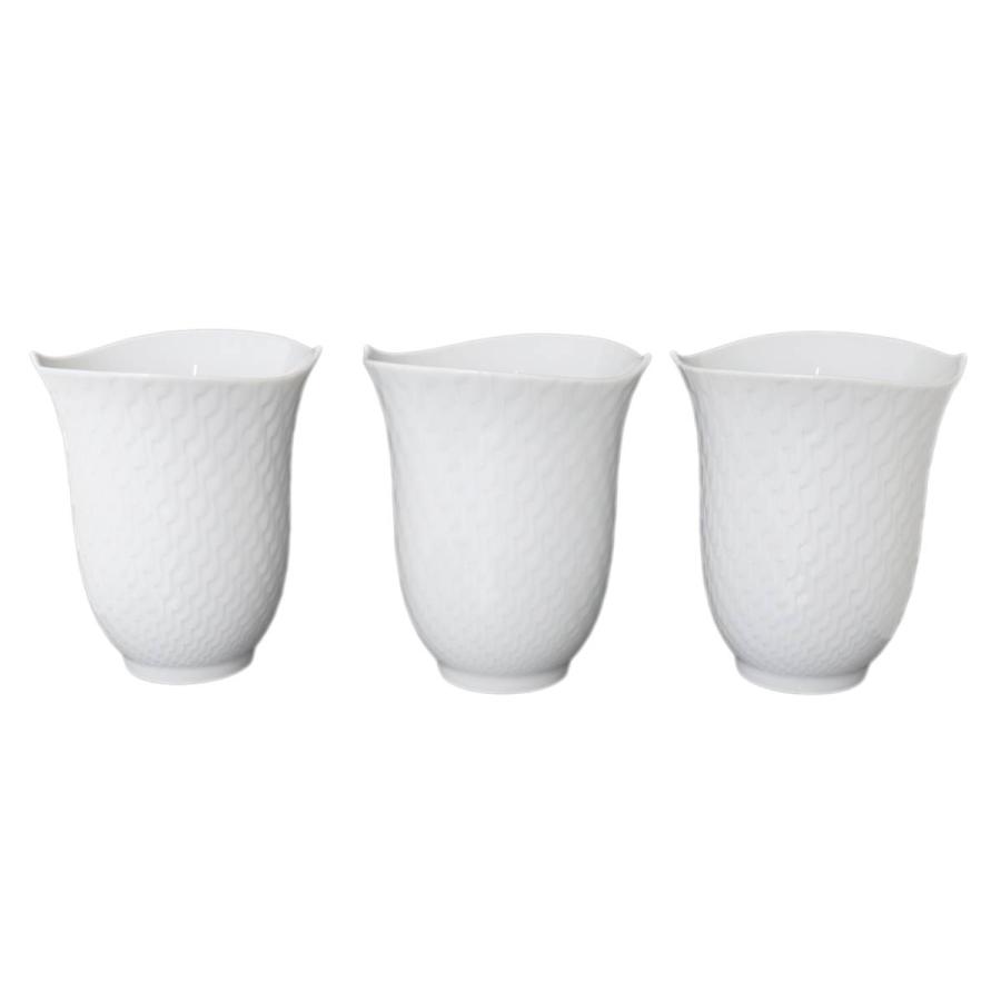 マイセン MEISSEN 波の戯れ タンブラー グラス コップ 250ml 3客セット 