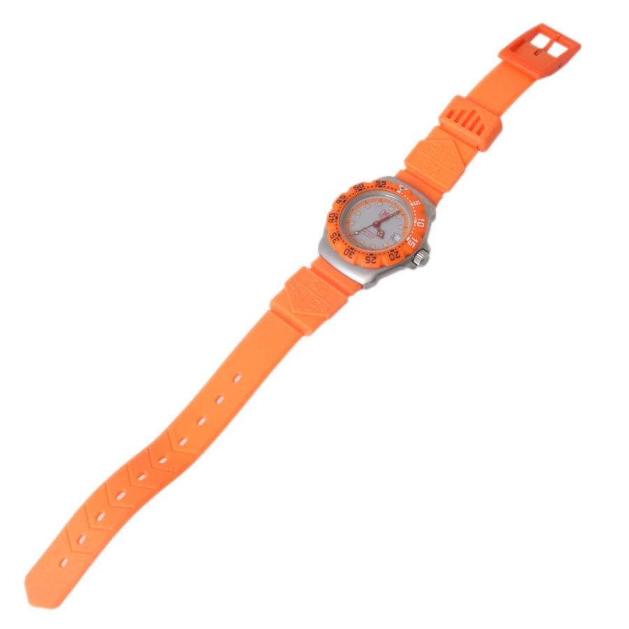 TAG HEUER タグホイヤー フォーミュラ1 レディースクオーツ 腕時計 オレンジ WA1413 NT Aランクの画像