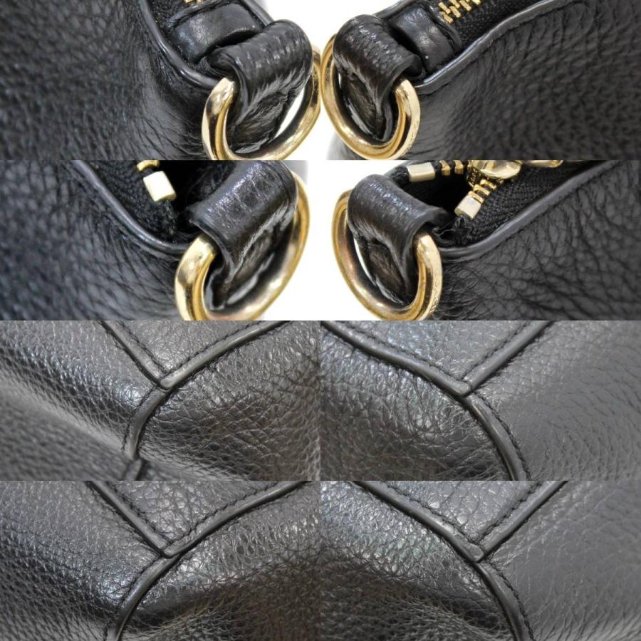 COACH（コーチ） ペプルドレザー 2way ファスナー トートバッグ