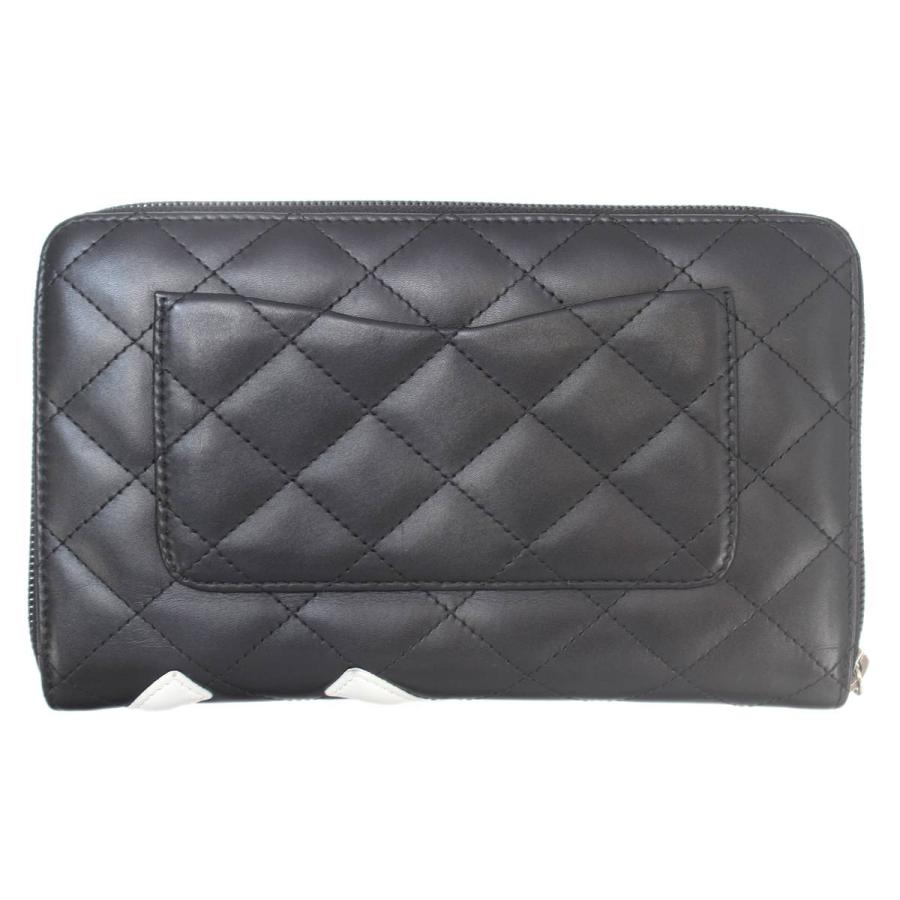 CHANEL（シャネル） ココマーク長財布 カンボンライン ブラック
