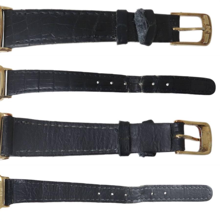 NINA RICCI ニナリッチ SEIKOクオーツ 腕時計 ブラック×ゴールド 2320