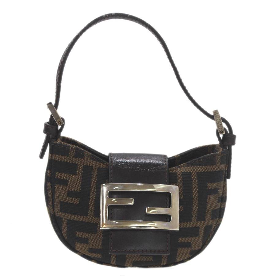 Fendi フェンディ ズッカ ミニクロワッサン ハンドバッグ 【公式通販】
