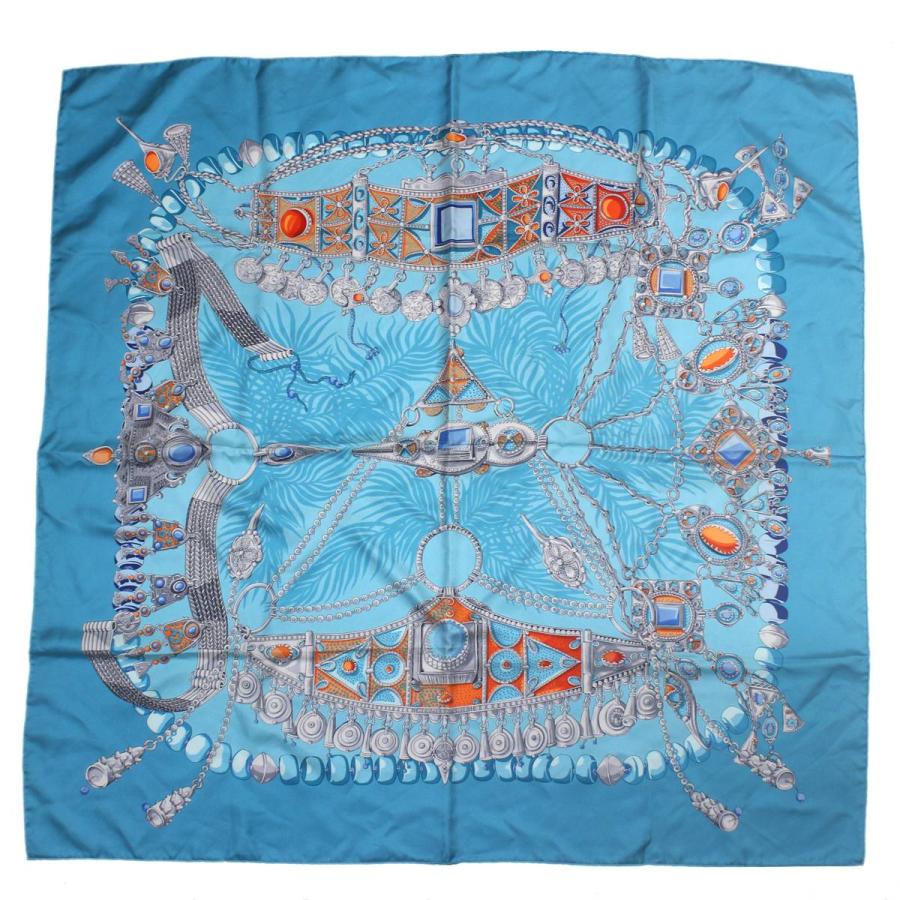 HERMES / エルメス カレ90 スカーフ 貴重な場所 terres