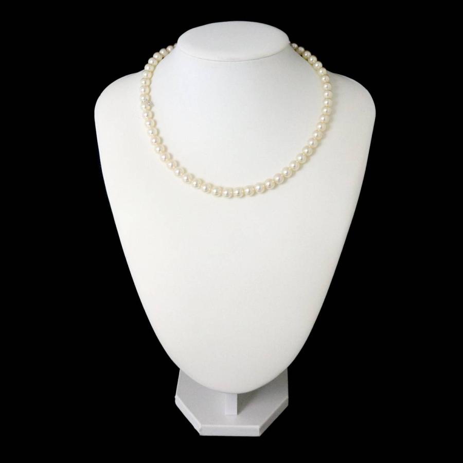 MIKIMOTO（ミキモト） パールネックレス 本真珠×SILVER金具 グリーン 