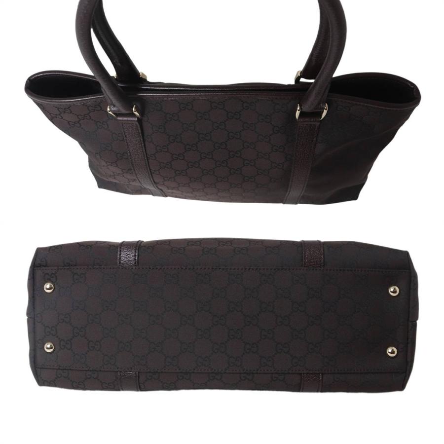 GUCCI（グッチ） トートバッグ GGキャンバス ブラウン 257302 204991