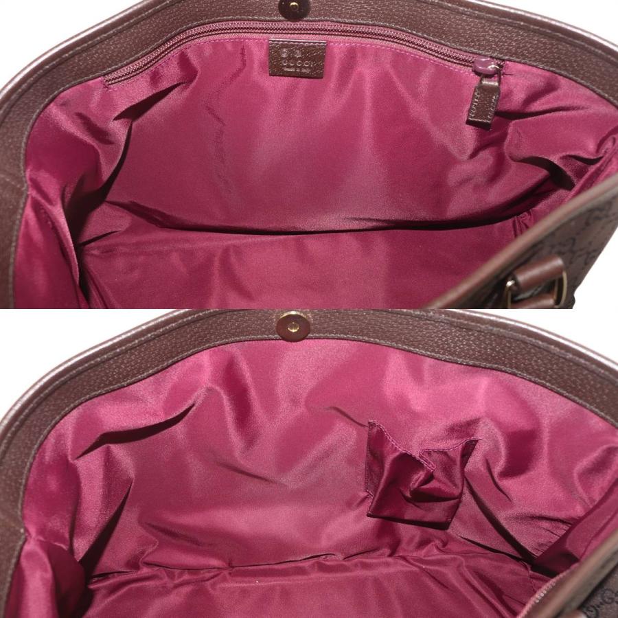 GUCCI（グッチ） トートバッグ GGキャンバス ブラウン 257302 204991