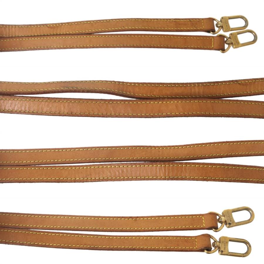 LOUIS VUITTON レザーショルダーストラップ ブラウン LOUIS VUITTON（ルイ・ヴィトン） ショルダーストラップ ブラウン IS B