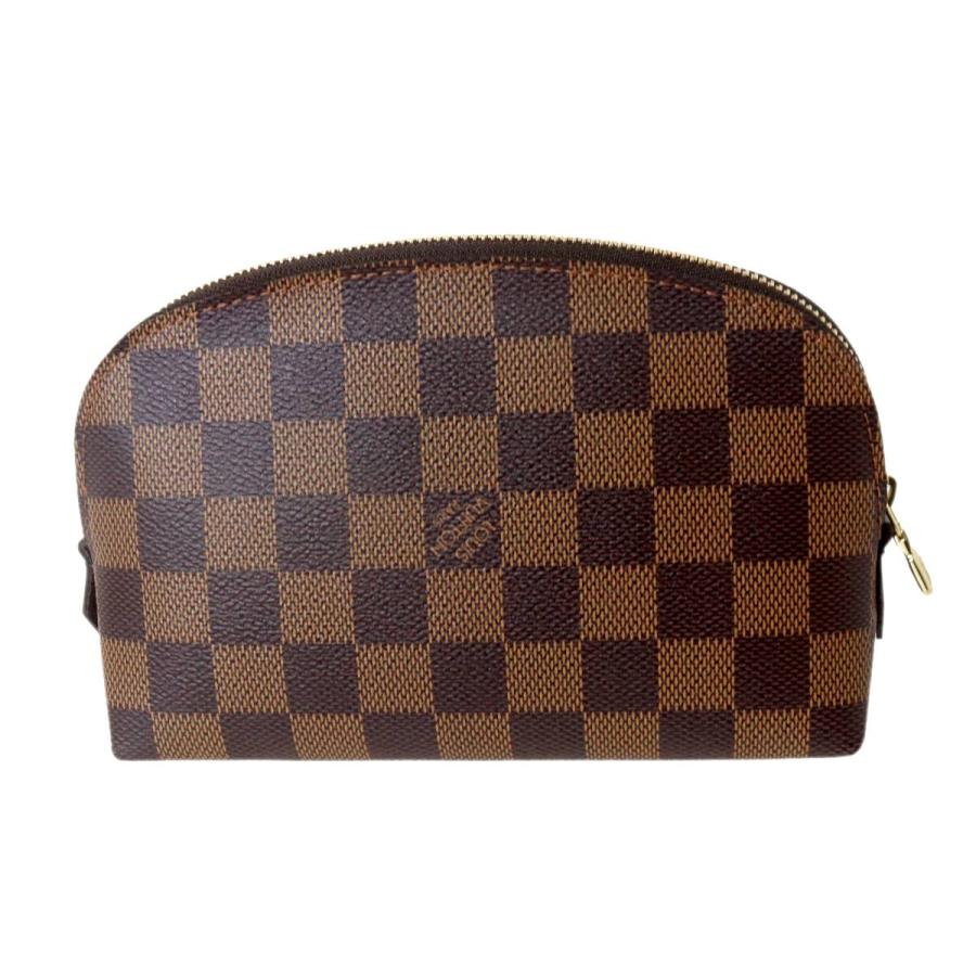 LOUIS VUITTON/ルイヴィトン ポシェット・コスメティック ポーチ ダミエ エベヌ N47516 CA4104 保存袋 IS Aランク