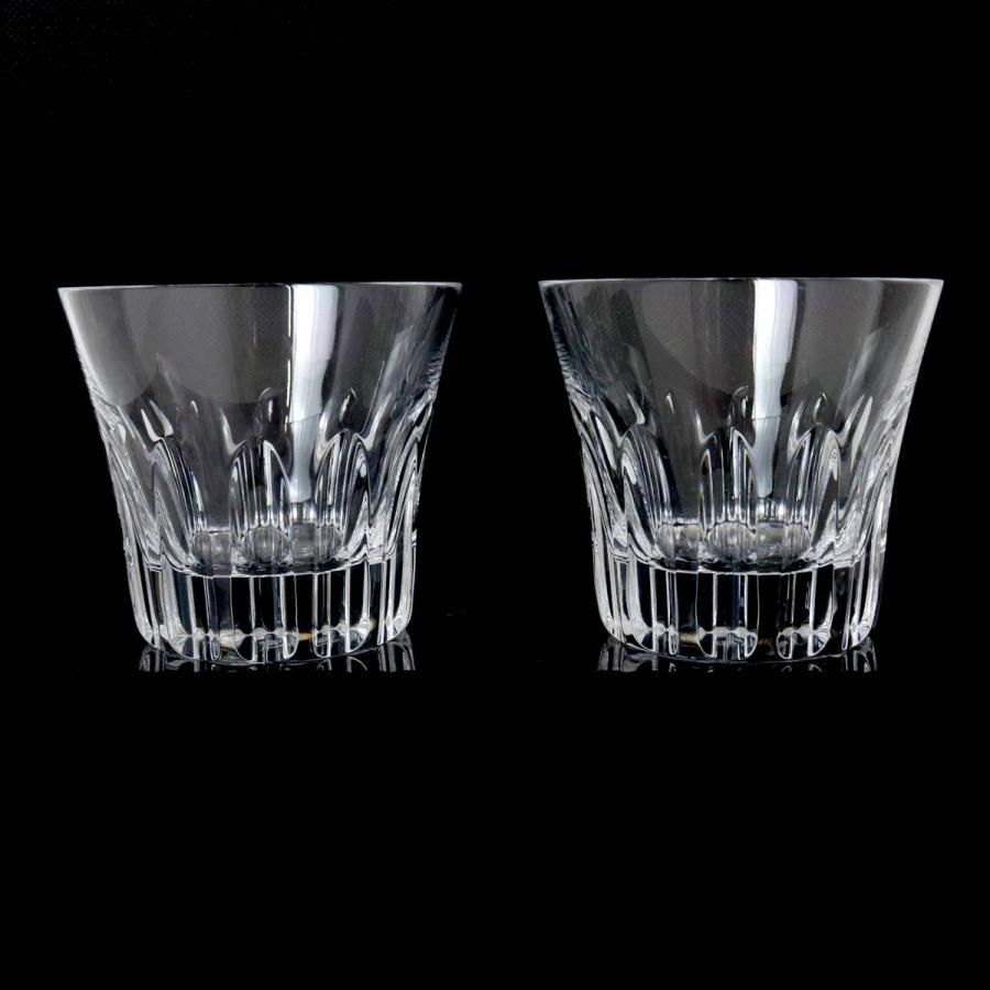 【未使用品】baccarat　バカラ　エトナ　ペア　ロックグラス バカラ 【中古】 Baccarat エトナ タンブラー ロックグラス ペア