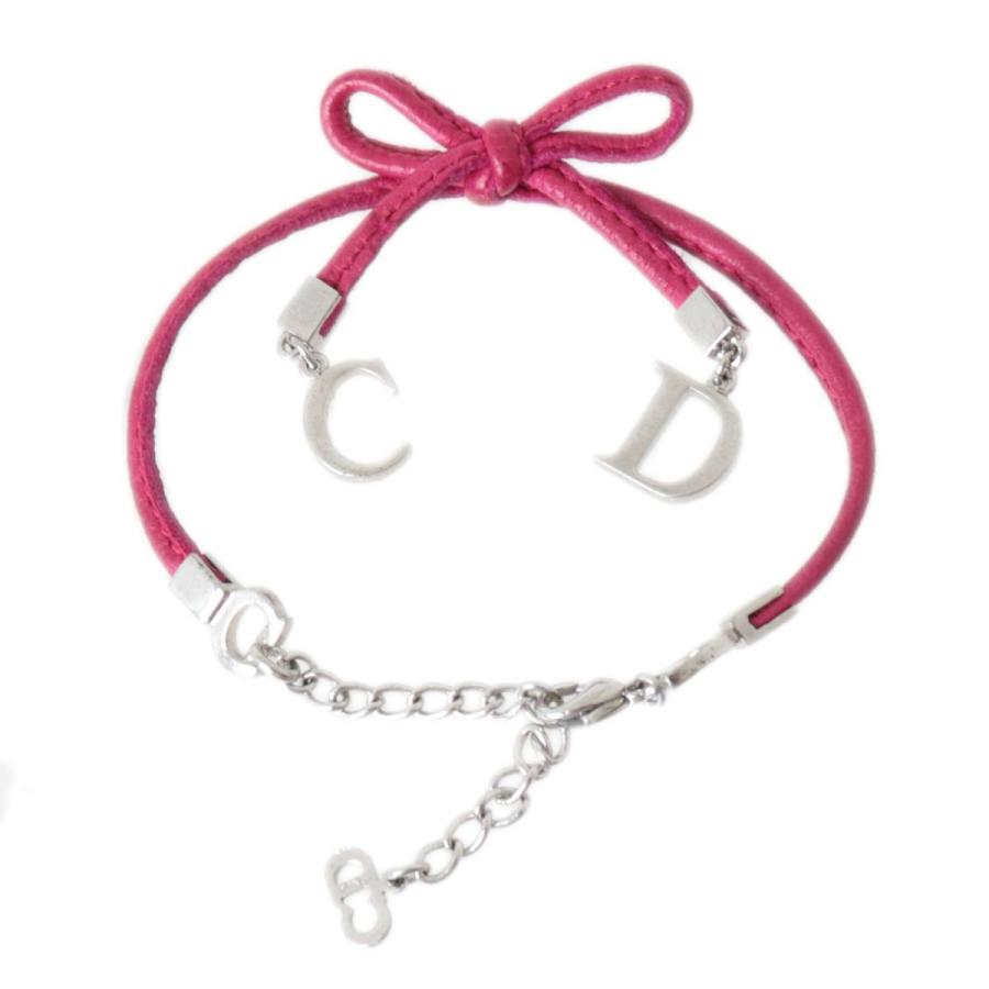 ChristianDior/クリスチャンディオール リボンモチーフ ロゴ