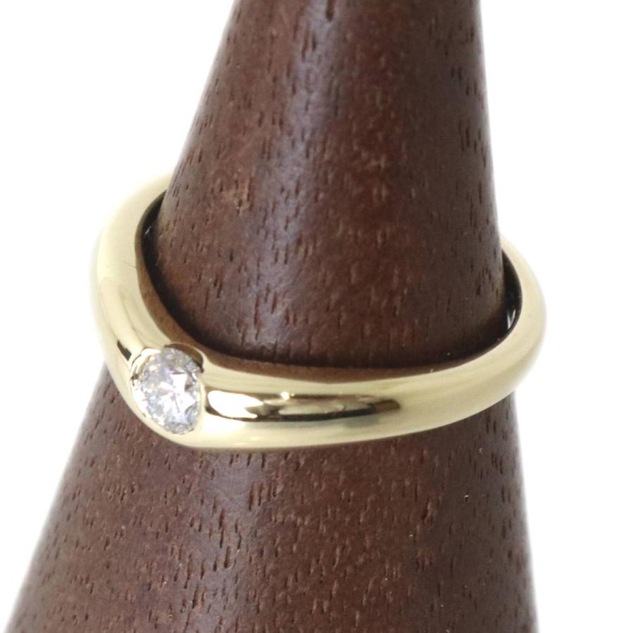 TIFFANY&Co.（ティファニー） ダイヤ 1P カーブドバンドリング 指輪 
